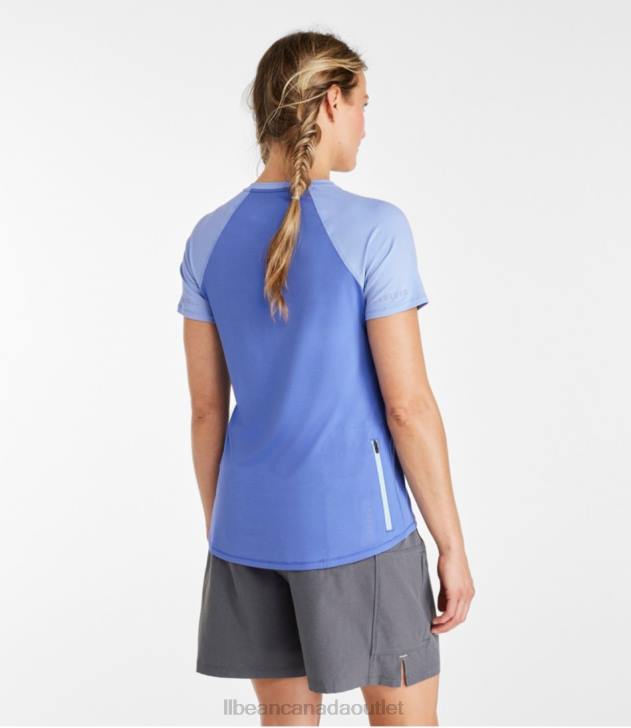 Clothing Larkspur/Malibu Blue H8XZ1420 Comfort Cycling Jersey Women L.L.Bean