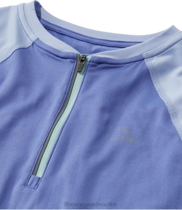 Clothing Larkspur/Malibu Blue H8XZ1420 Comfort Cycling Jersey Women L.L.Bean