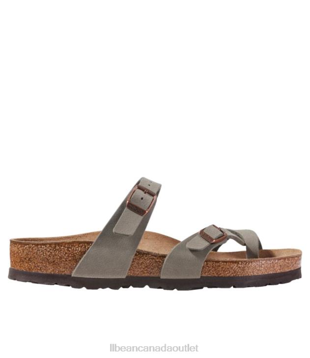 Footwear Stone H8XZ1086 Birkenstock Mayari Birkibuc Sandals Women L.L.Bean