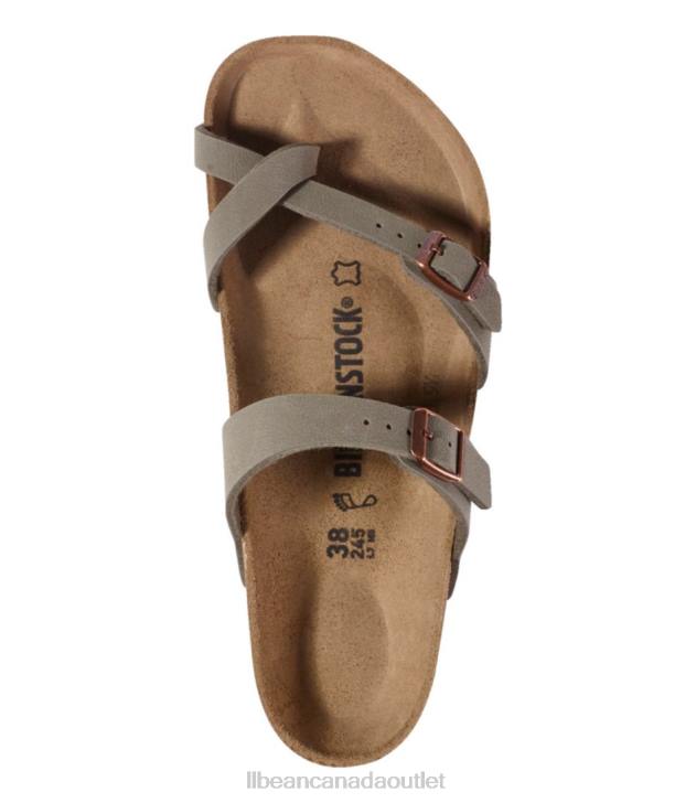 Footwear Stone H8XZ1086 Birkenstock Mayari Birkibuc Sandals Women L.L.Bean