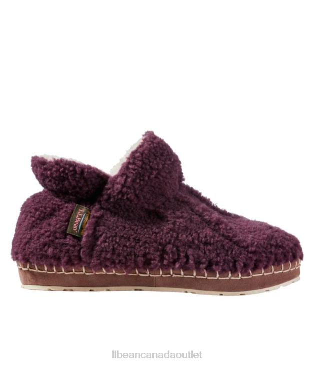 Footwear Dark Plum H8XZ1000 Cozy Slipper Booties Women L.L.Bean
