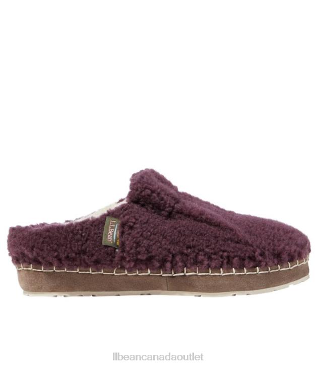 Footwear Dark Plum/Vintage Lavender H8XZ3750 Cozy Slipper Slides Women L.L.Bean