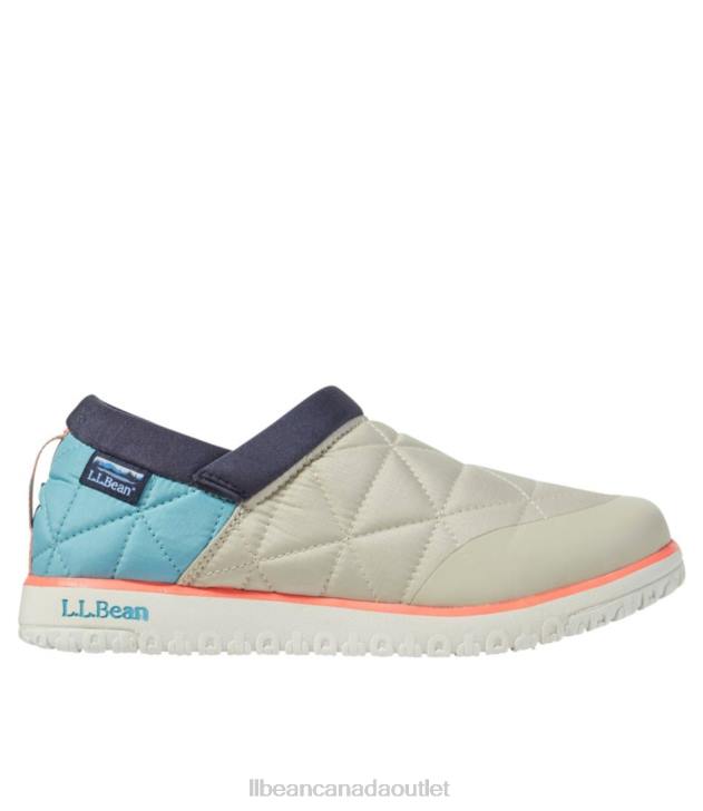Footwear Tidal Sand/Sea Blue H8XZ963 Ultralight PrimaLoft Slip-Ons Women L.L.Bean