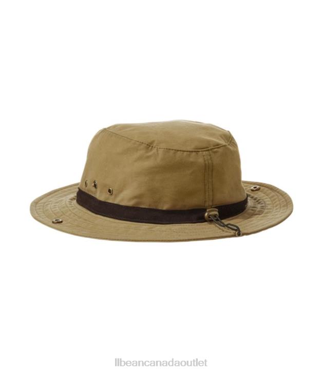 Outdoor Equipment Dark Khaki H8XZ717 Waxed-Cotton Packer Hat Women L.L.Bean