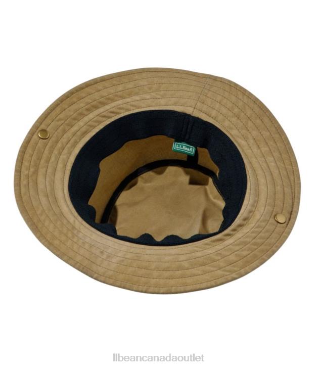 Outdoor Equipment Dark Khaki H8XZ717 Waxed-Cotton Packer Hat Women L.L.Bean