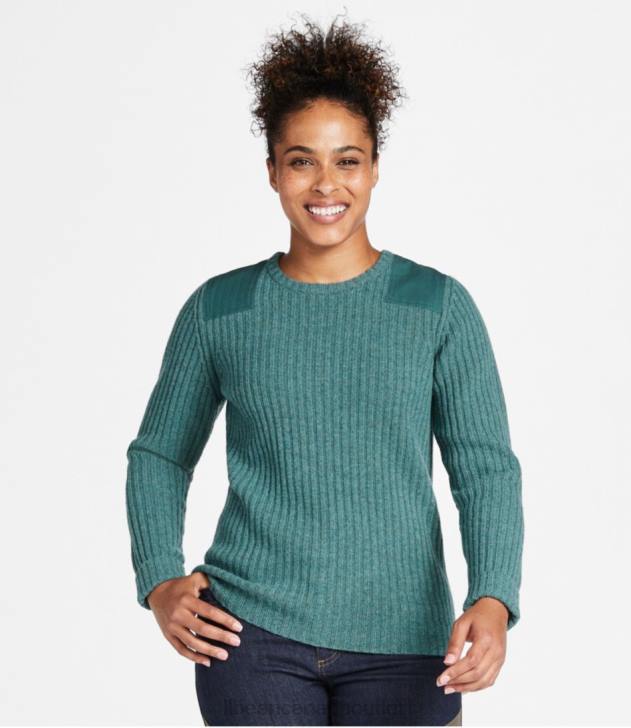 Outdoor Equipment Currant H8XZ4954 Commando Crewneck Sweater Women L.L.Bean