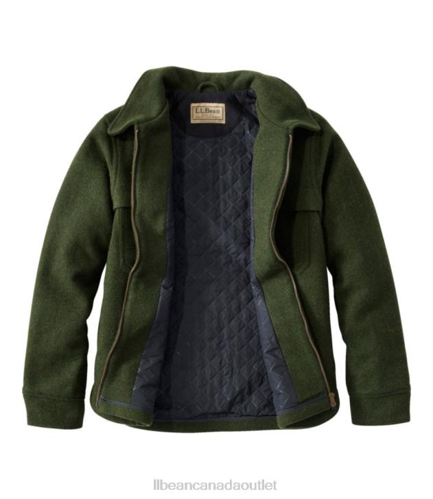 Outdoor Equipment Loden H8XZ190 Maine Guide Zip Front Jac-Shirt with Primaloft Women L.L.Bean