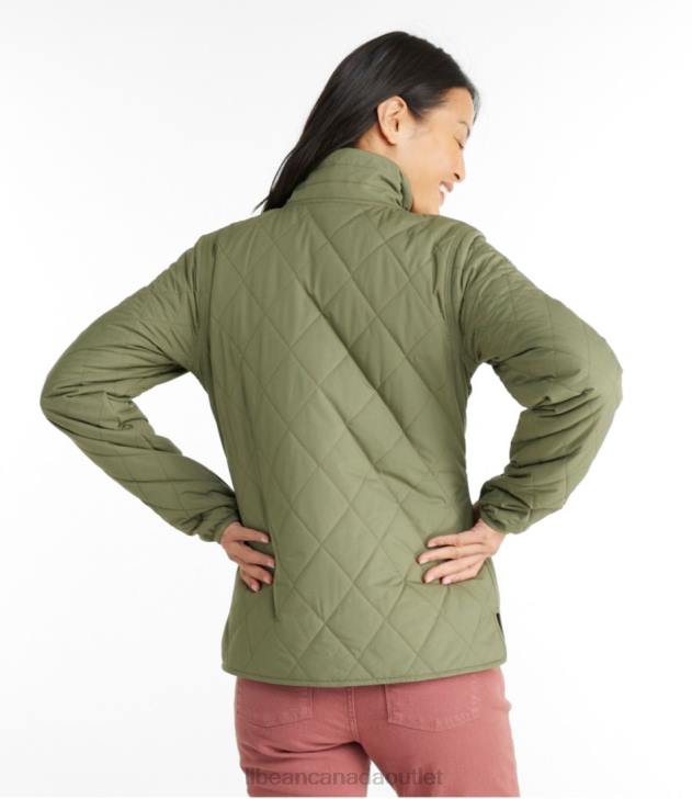 Outerwear Adobe H8XZ838 Cozy Quilted Jacket Women L.L.Bean
