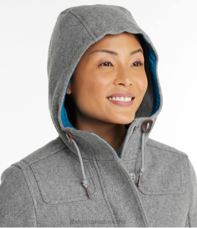 Outerwear Graystone H8XZ3693 West End Wool Coat Women L.L.Bean