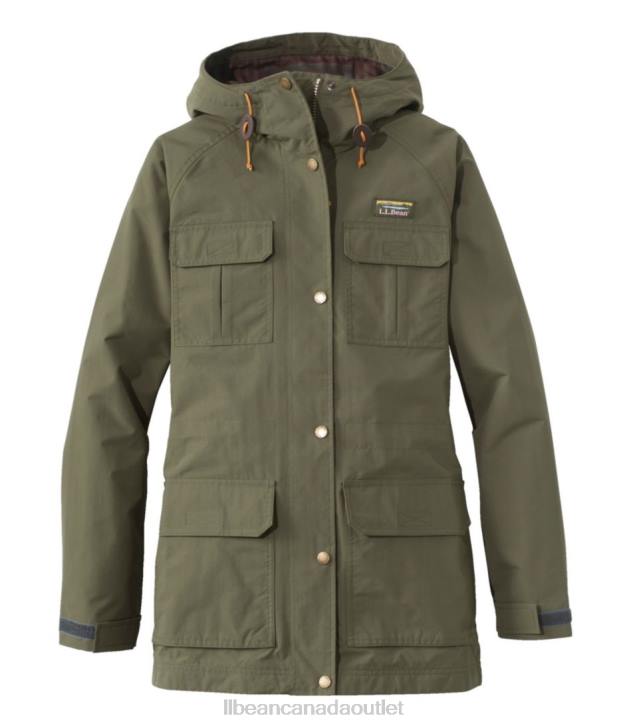 Outerwear Kelp Green H8XZ6025 Mountain Classic Water-Resistant Jacket Women L.L.Bean