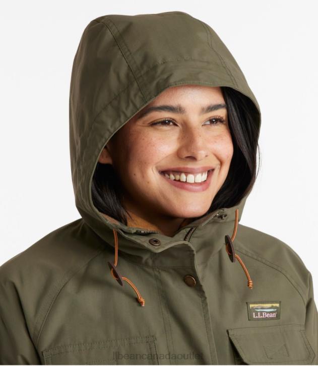 Outerwear Kelp Green H8XZ6025 Mountain Classic Water-Resistant Jacket Women L.L.Bean