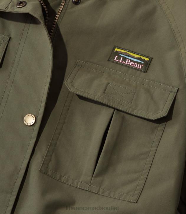 Outerwear Kelp Green H8XZ6025 Mountain Classic Water-Resistant Jacket Women L.L.Bean
