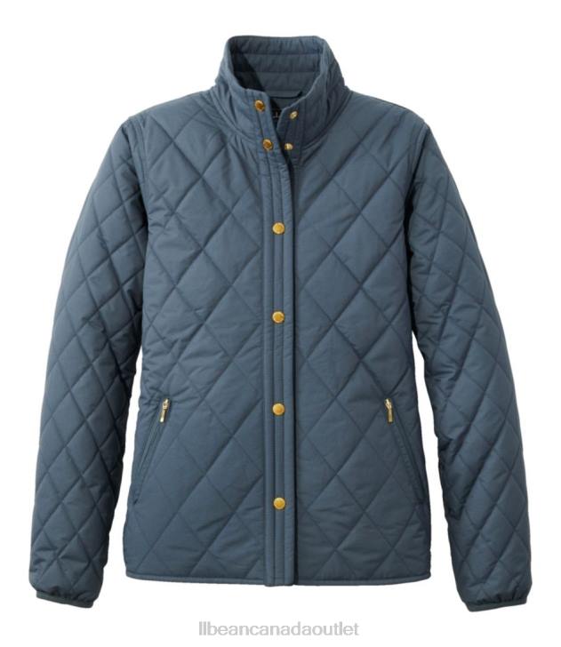 Outerwear Rangeley Blue H8XZ3604 Cozy Quilted Jacket Women L.L.Bean