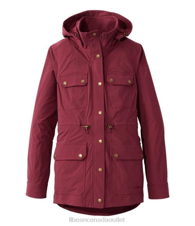 Outerwear Red Wine H8XZ3615 Boundless Softshell Jacket Women L.L.Bean