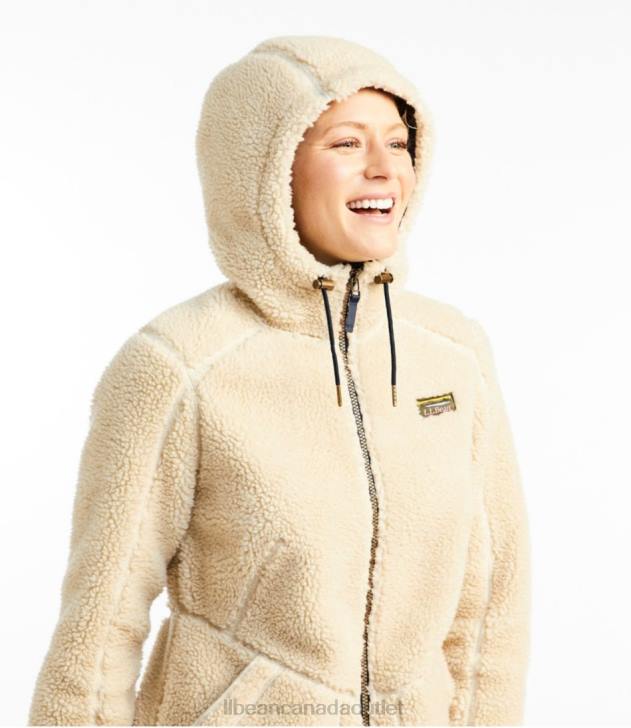Outerwear Black Coffee H8XZ833 Mountain Pile Fleece Coat Women L.L.Bean