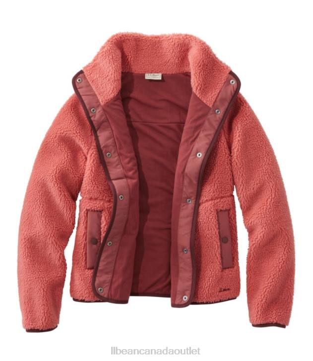 Outerwear Black H8XZ7045 Sherpa Fleece Jacket Women L.L.Bean