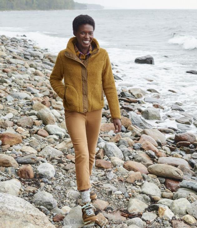 Outerwear Black H8XZ7045 Sherpa Fleece Jacket Women L.L.Bean