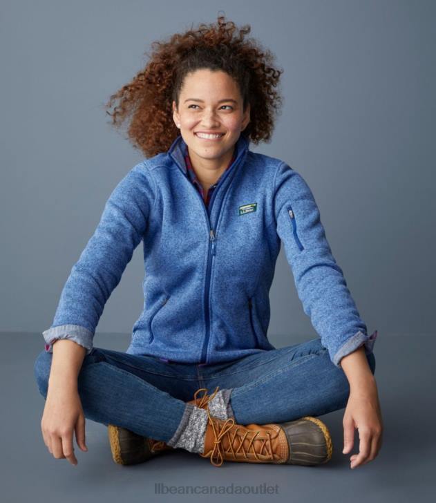 Outerwear Sailcloth H8XZ7304 Sweater Fleece Full-Zip Jacket Women L.L.Bean