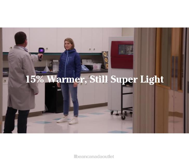 Outerwear Foggy Blue/Pale Sky Blue H8XZ824 PrimaLoft Packaway Hooded Jacket Women L.L.Bean