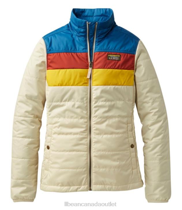 Outerwear Marine Blue/Natural H8XZ3602 Mountain Classic Puffer Jacket Women L.L.Bean