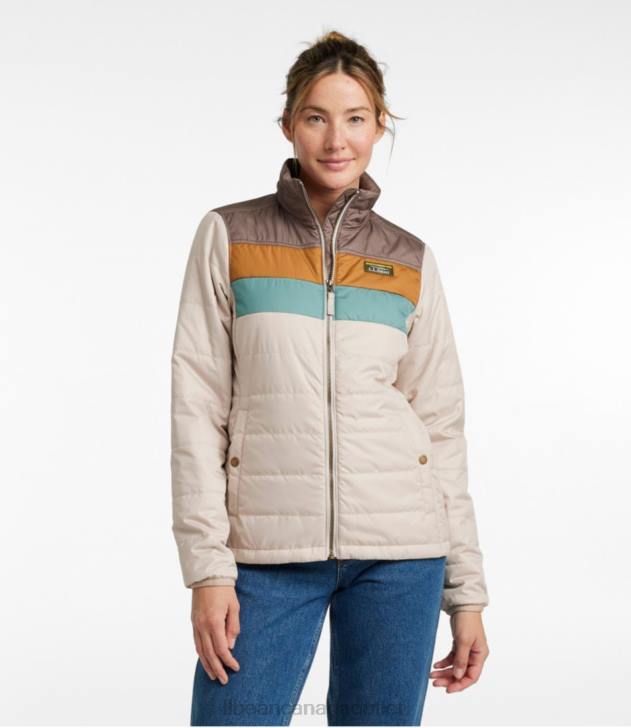 Outerwear Marine Blue/Natural H8XZ3602 Mountain Classic Puffer Jacket Women L.L.Bean