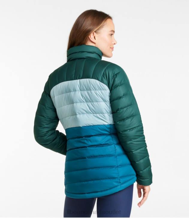 Outerwear Nautical Navy/Sugarplum H8XZ5125 Down Jacket Women L.L.Bean