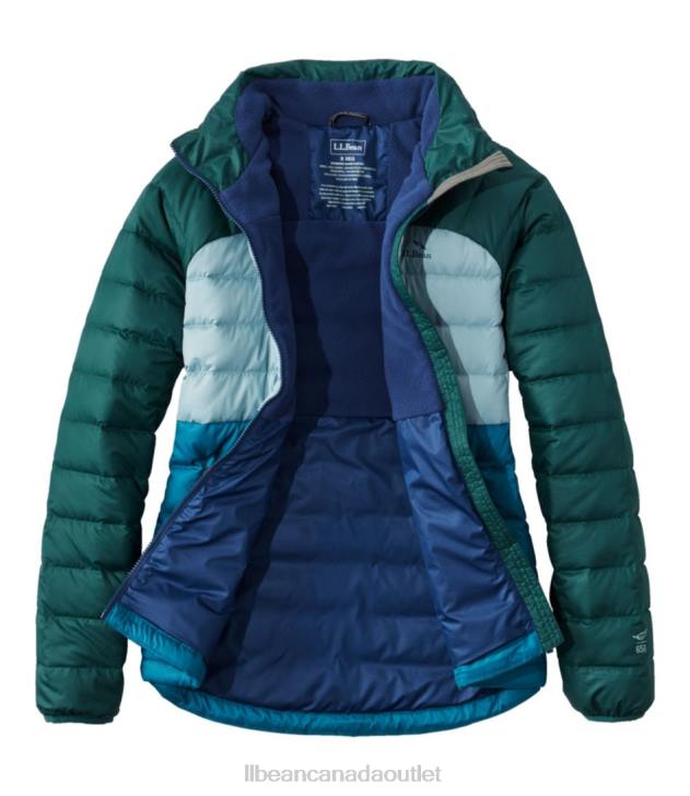 Outerwear Nautical Navy/Sugarplum H8XZ5125 Down Jacket Women L.L.Bean