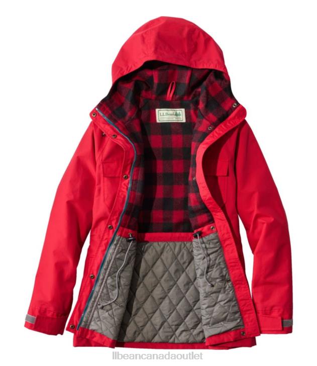 Outerwear Storm Blue/Black Forest Green H8XZ3688 Original Baxter State Parka \'82 Women L.L.Bean