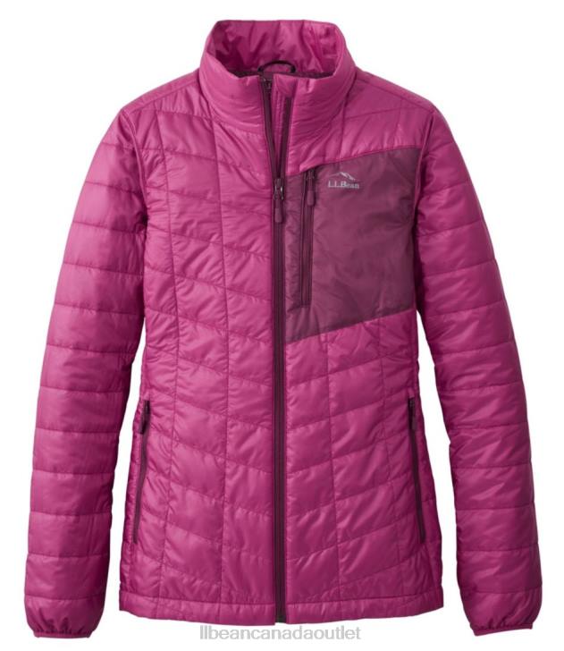 Outerwear Sugarplum/Bramble Berry H8XZ7046 PrimaLoft Packaway Jacket Women L.L.Bean