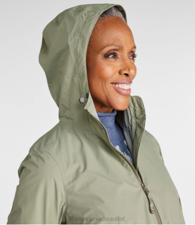 Outerwear Carbon Navy H8XZ3605 Meridian Rain Coat Women L.L.Bean