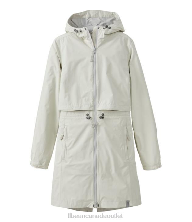 Outerwear Silver Birch H8XZ6034 Meridian Rain Coat Women L.L.Bean