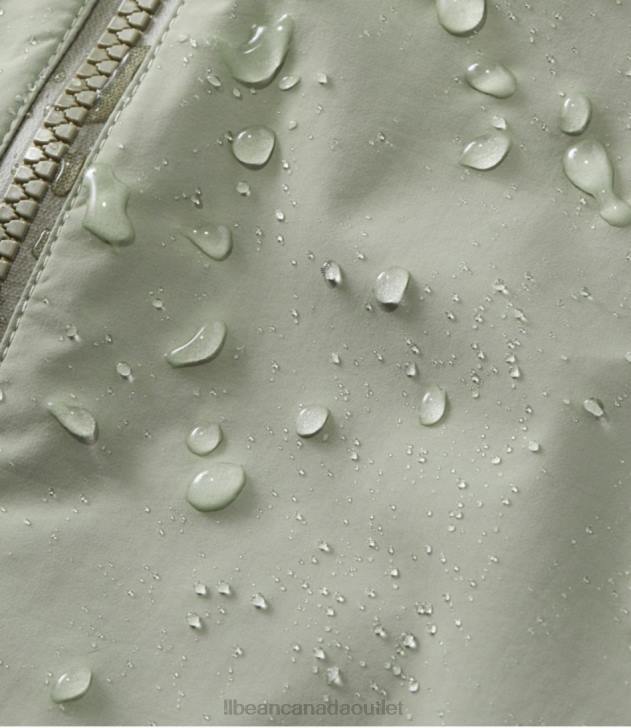 Outerwear Silver Birch H8XZ6034 Meridian Rain Coat Women L.L.Bean