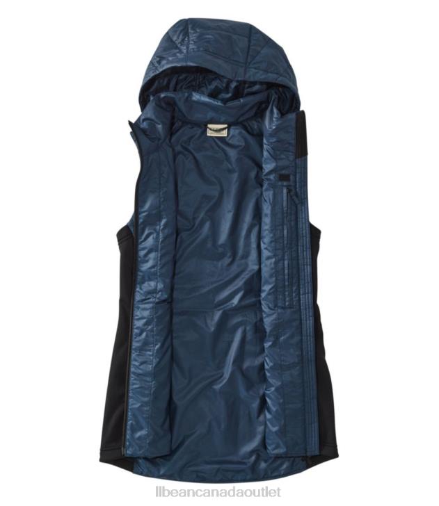 Outerwear Black H8XZ3617 PrimaLoft Packaway Long Vest Women L.L.Bean