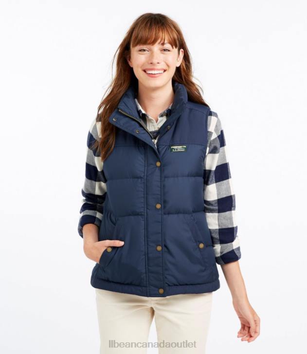 Outerwear Nautical Navy H8XZ887 Mountain Classic Down Vest Women L.L.Bean