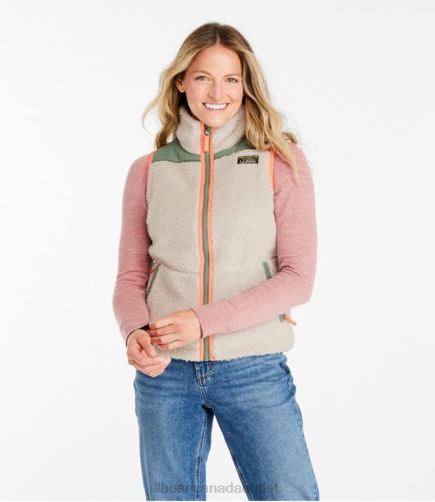 Outerwear Smoky Blue H8XZ3636 Sherpa Fleece Vest Women L.L.Bean