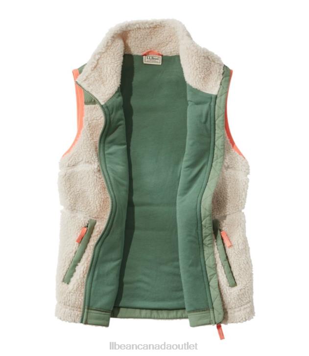 Outerwear Smoky Blue H8XZ3636 Sherpa Fleece Vest Women L.L.Bean