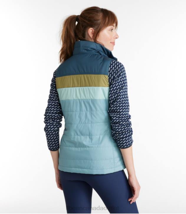 Outerwear Storm Blue/Steel Blue H8XZ6059 Mountain Classic Puffer Vest Women L.L.Bean