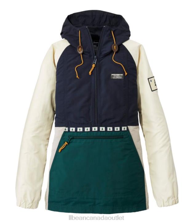 Outerwear Classic Navy/Dark Pine H8XZ950 Mountain Classic Anorak Women L.L.Bean