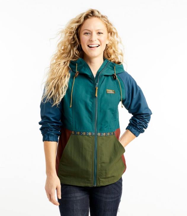 Outerwear Natural/Mineral Blue H8XZ826 Mountain Classic Jacket Women L.L.Bean