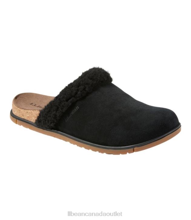 Footwear Black H8XZ1154 Go-Anywhere Cozy Clogs Women L.L.Bean