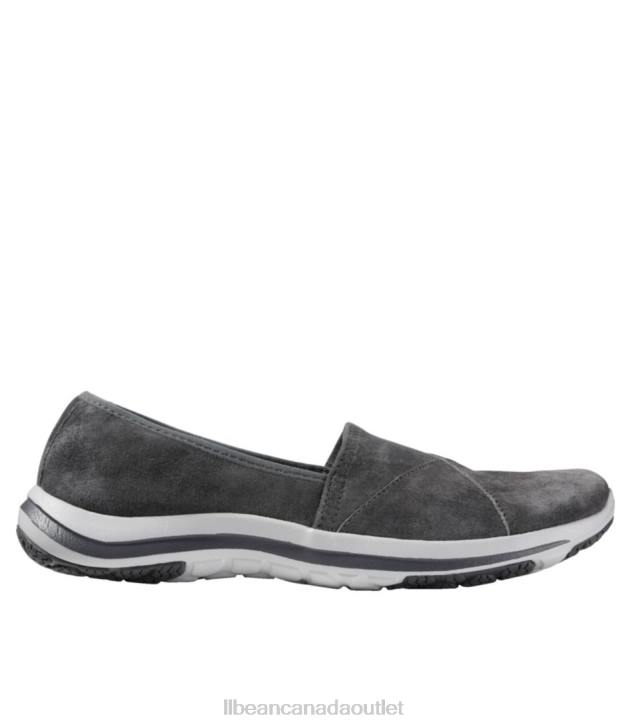 Footwear Dark Gray H8XZ6090 Back Cove Stretch Slip-Ons Women L.L.Bean