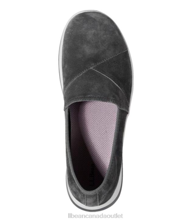 Footwear Gunsmoke H8XZ968 Back Cove Stretch Slip-Ons Women L.L.Bean