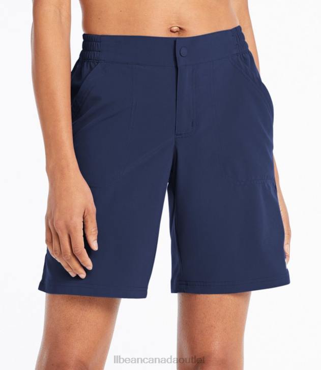 Clothing Darkest Navy H8XZ5774 Stretch UPF Shorts Women L.L.Bean